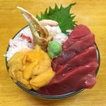 小樽駅 三角市場で海鮮丼 その2「滝波食堂」
