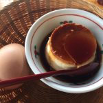 別府名物 岡本屋売店の地獄蒸しプリン