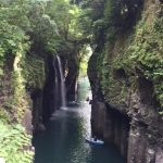 熊本空港から車で1時間半 高千穂観光してきました その1(白川水源、高千穂神社、高千穂峡)